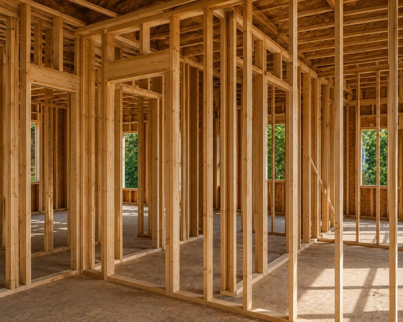 Timber Stud Framing in Conroe, TX